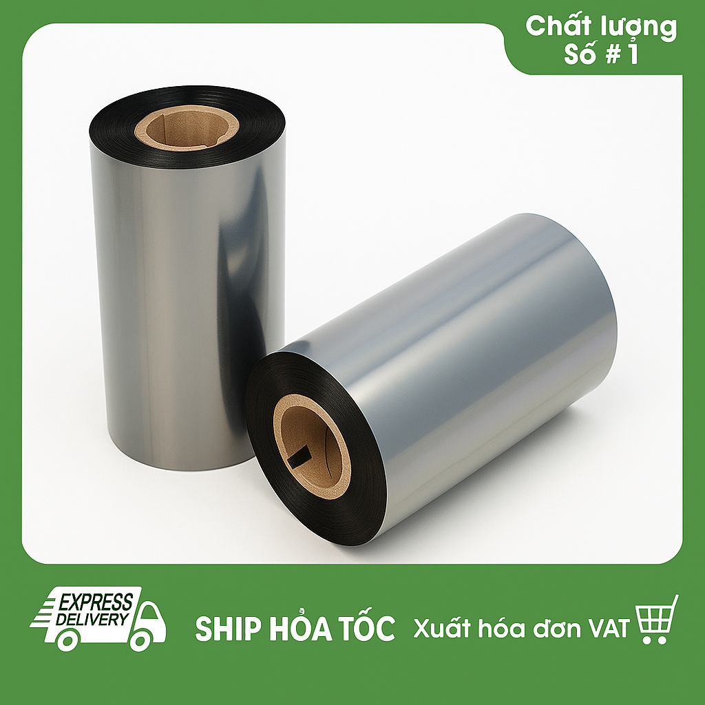 Premium Wax Ink Ribbon Ink 110x300 Single Vein Barcode Printing Ink ...