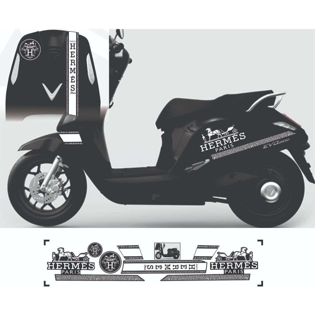 EVO200 - EVO NEO car sticker, beautiful and luxurious HE - MES design ...