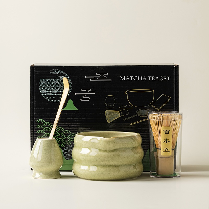 Japanese Matcha Tea Making Set (Includes Container as Pictured ...