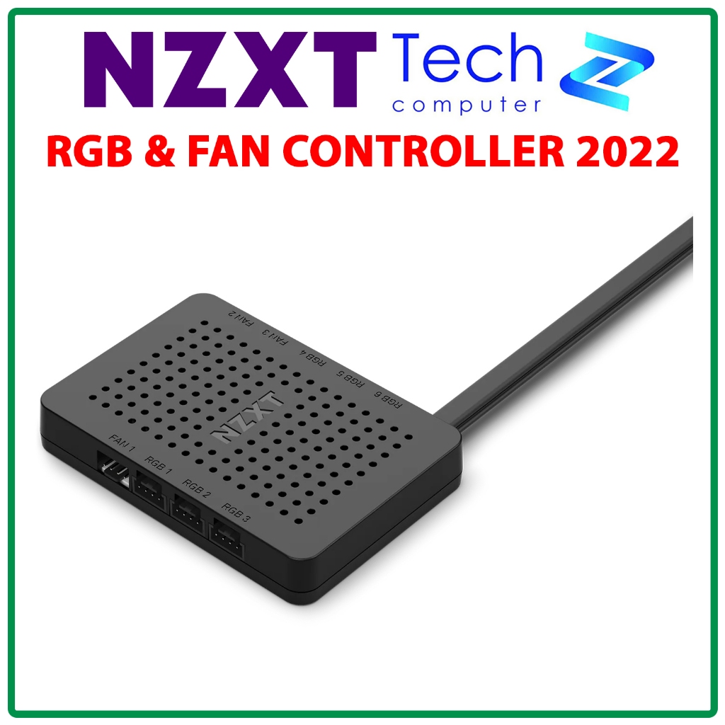 RGB Controller & Fan NZXT Controller V2 (2022) – CAM Support – Fan Hub ...