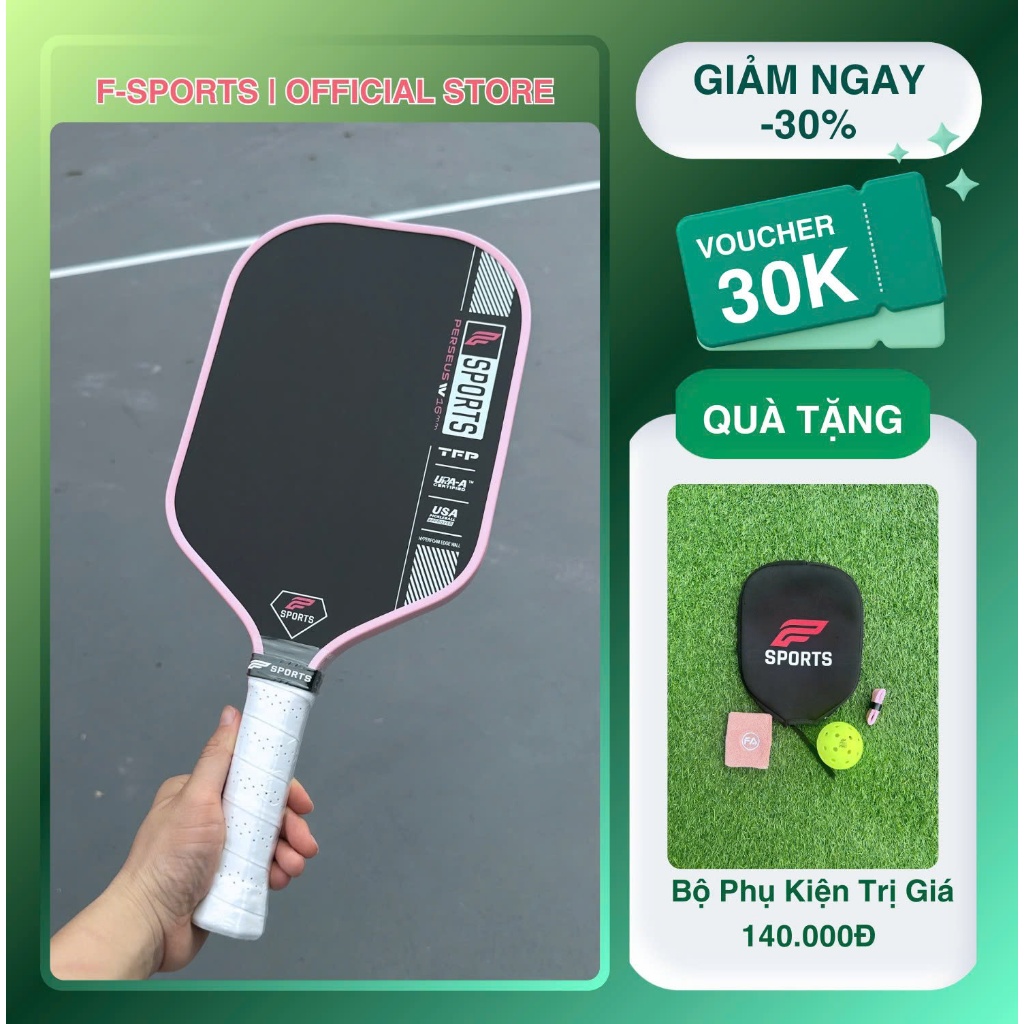Compilation of Genuine F-Sports Pickleball Rackets with Free Ball ...