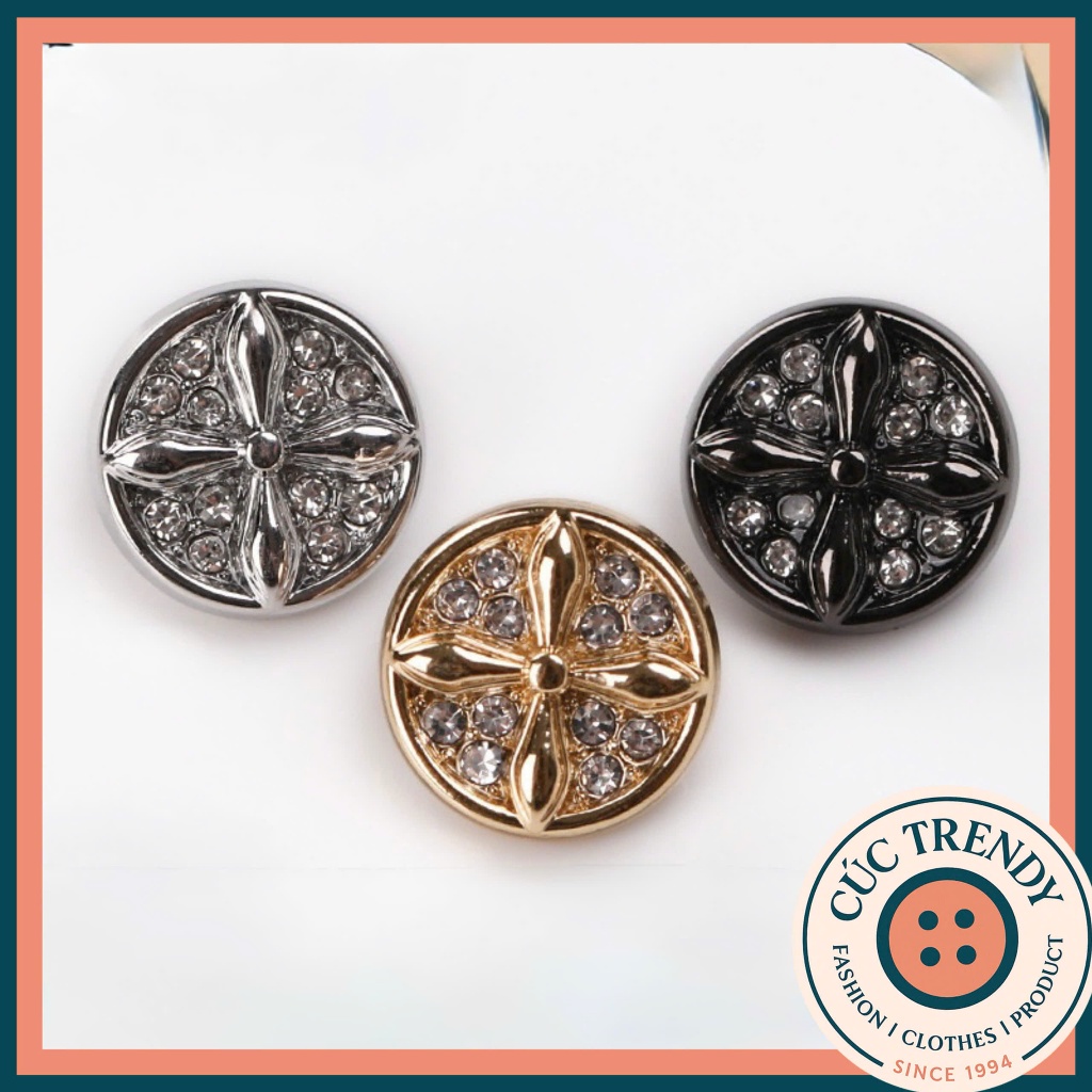Combo 10c Metal Shirt Buttons size 11 HC39, Men's and Women's Shirt ...