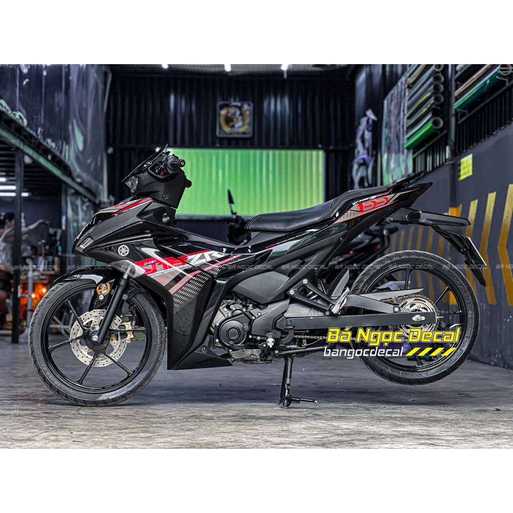 Red Y16 removable sticker for EX155 Black car | Shopee Philippines