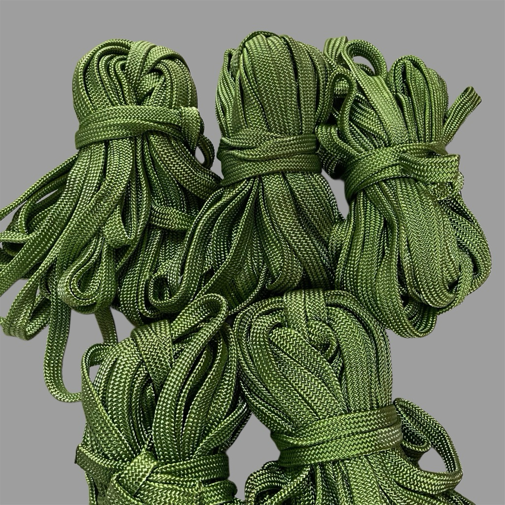 Big rope, green parachute rope for hammocks, rope. 2cm version. Bundle ...