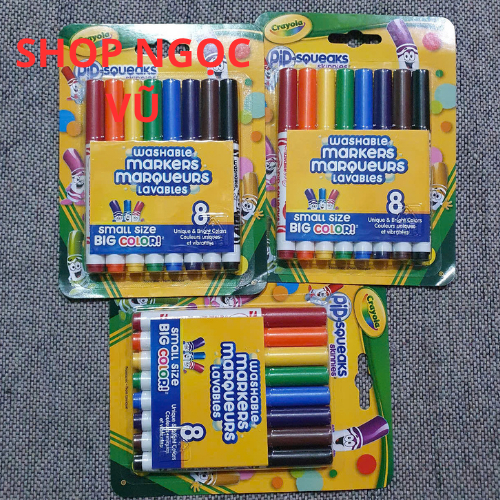 Combo 1/2/3/4/5 Blister of Crayola colored markers Easy to clean, lots ...