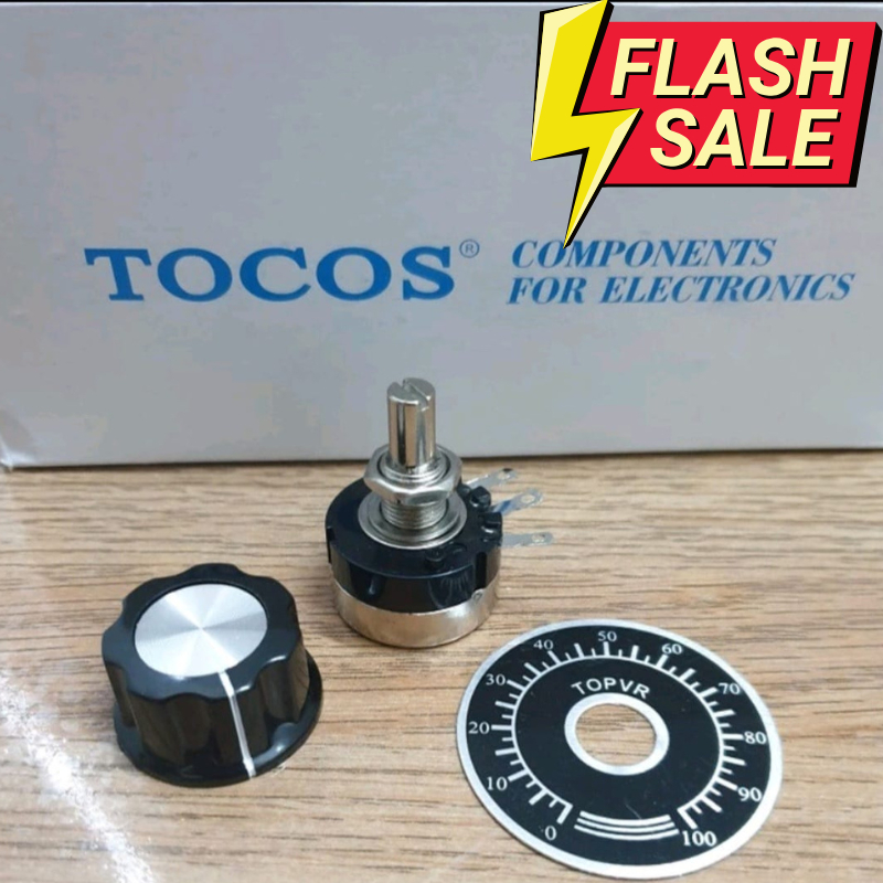 Resistor, potentiometer, tocos RV24YN phi 22 voltage 220V | Shopee ...