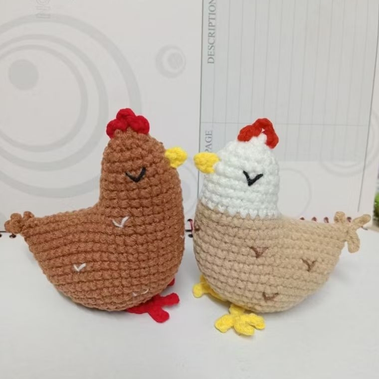 Wool Chicken Keychain - Handmade Chicken | Shopee Philippines