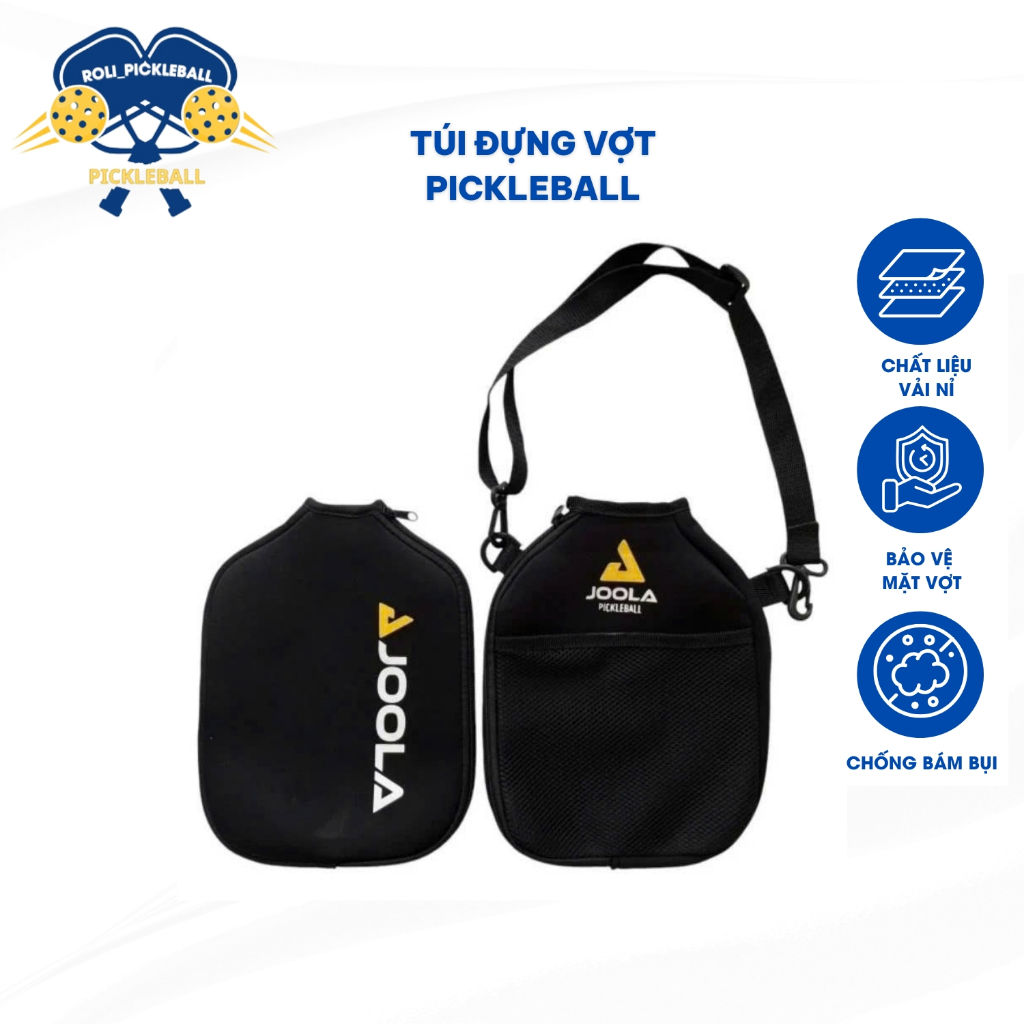 Joola pickleball racket bag is beautiful, thick felt fabric helps ...