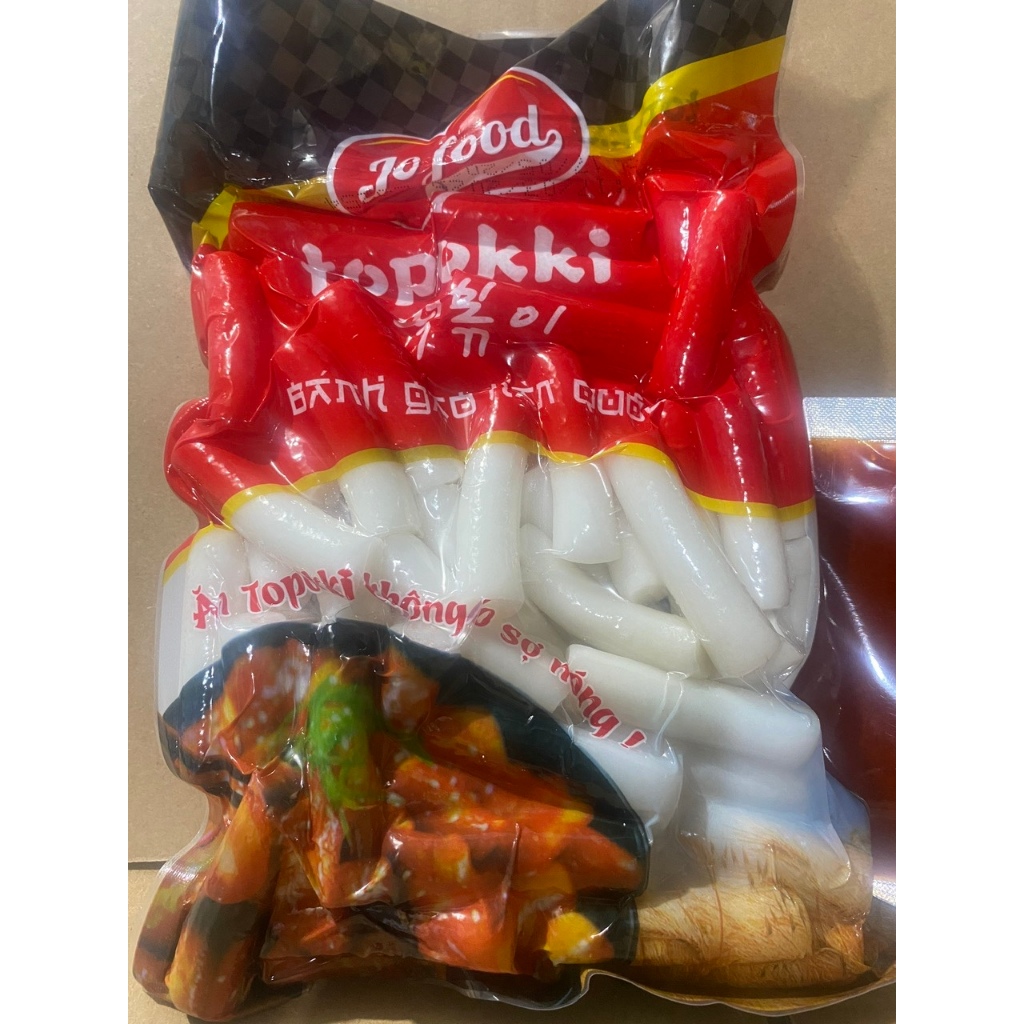 Korean tokbokki rice cake 500g with sauce 100g | Shopee Philippines