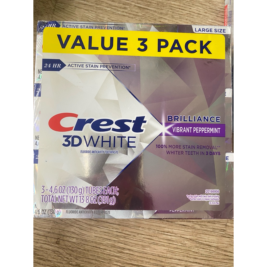 Crest 3D White Brilliance toothpaste 130g - USA | Shopee Philippines