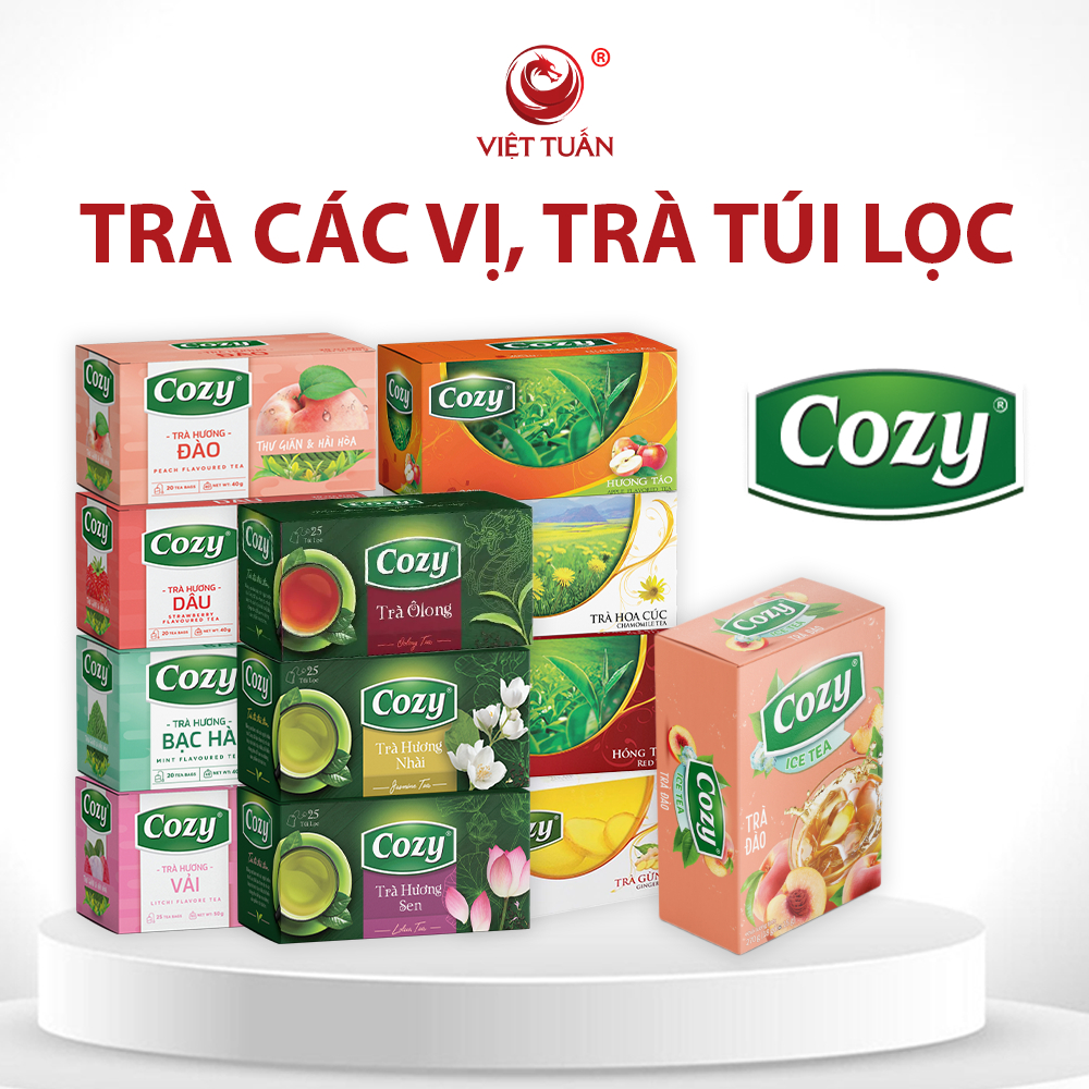 Cozy Tea Flavors Pack 2g*25pcs | Shopee Philippines