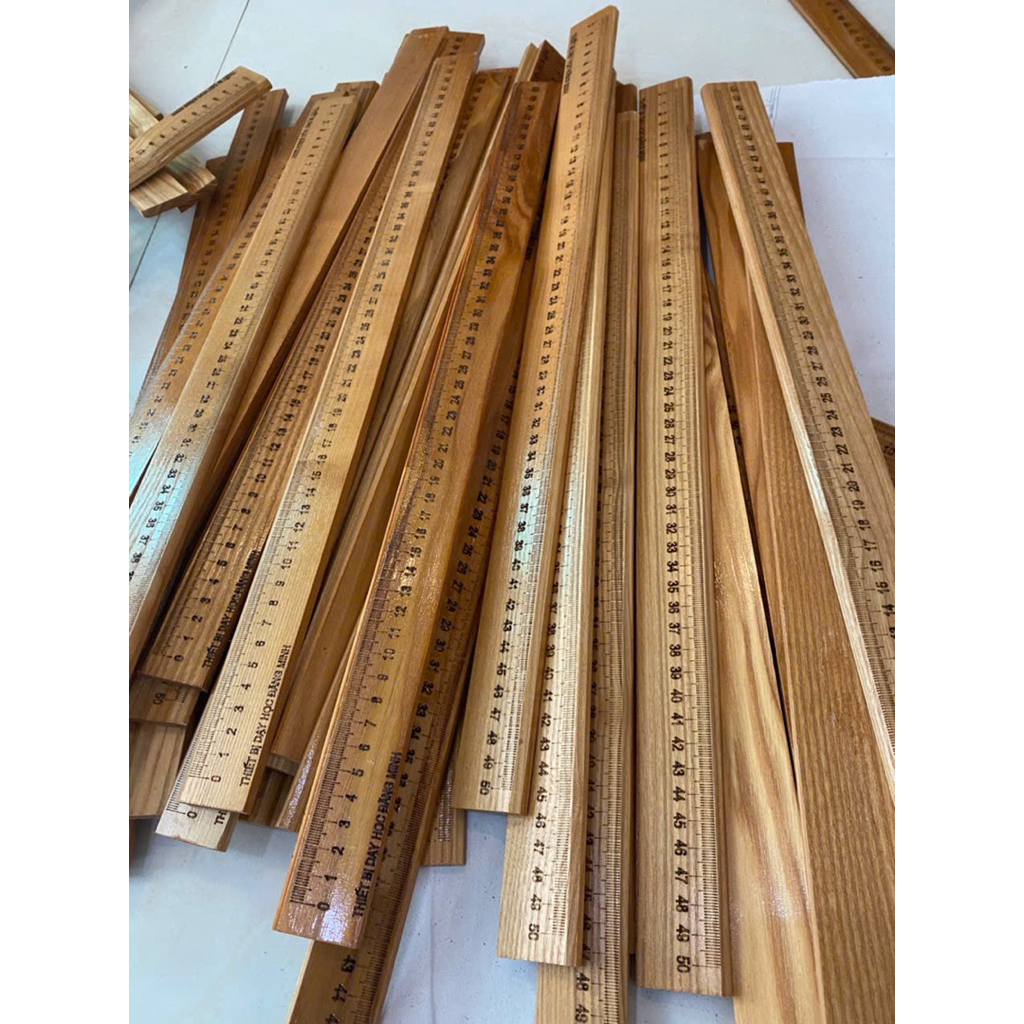 Teacher's wooden ruler 50, 60, 80cm (oak) | Shopee Philippines