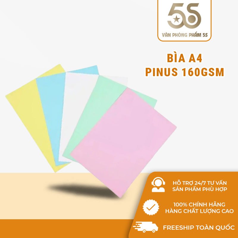 Pinus A4 Cover 160gsm – Special Color Cover Paper, Sturdy, Many Bright ...