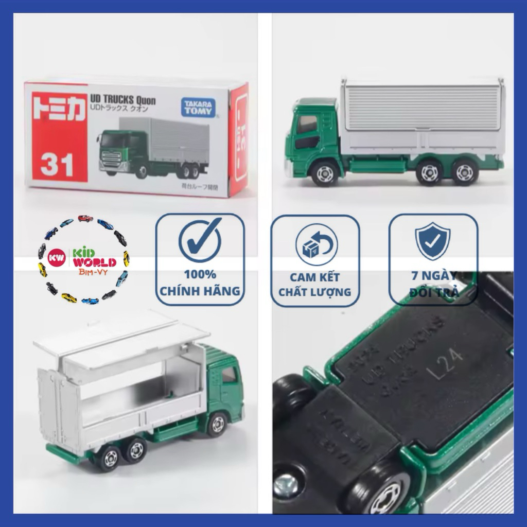 Tomica Box Model Car Download UD Trucks Quon. No.31. | Shopee Philippines
