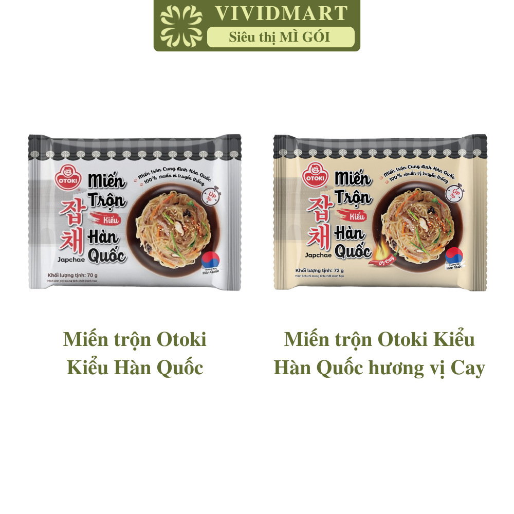 [RETAIL PACKAGE] - OTOKI - Otoki Korean-style mixed vermicelli 2 ...