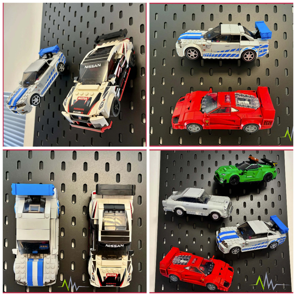 Display stand for skadis for Speed racing cars Champions | Shopee ...