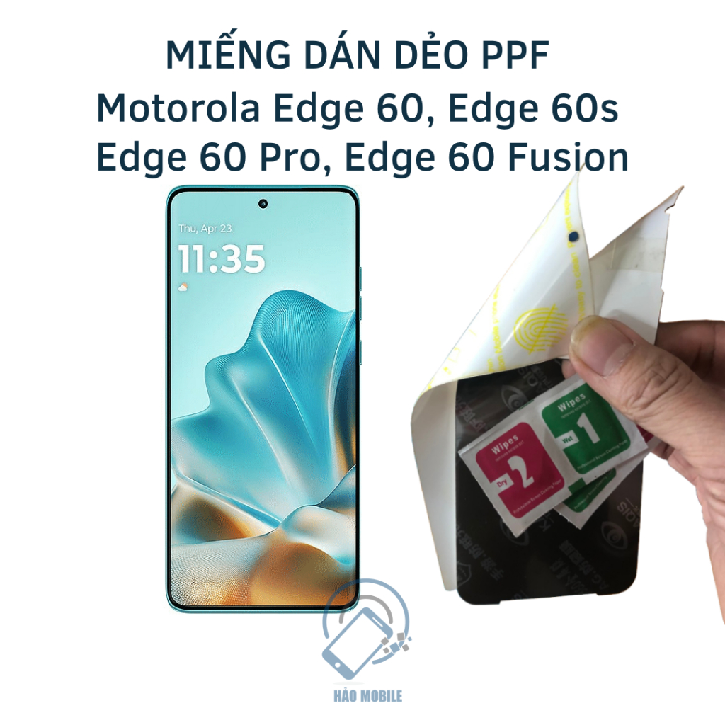 PPF flexible sticker for Motorola Edge 60, Edge 60s, Edge 60 Pro, Edge ...
