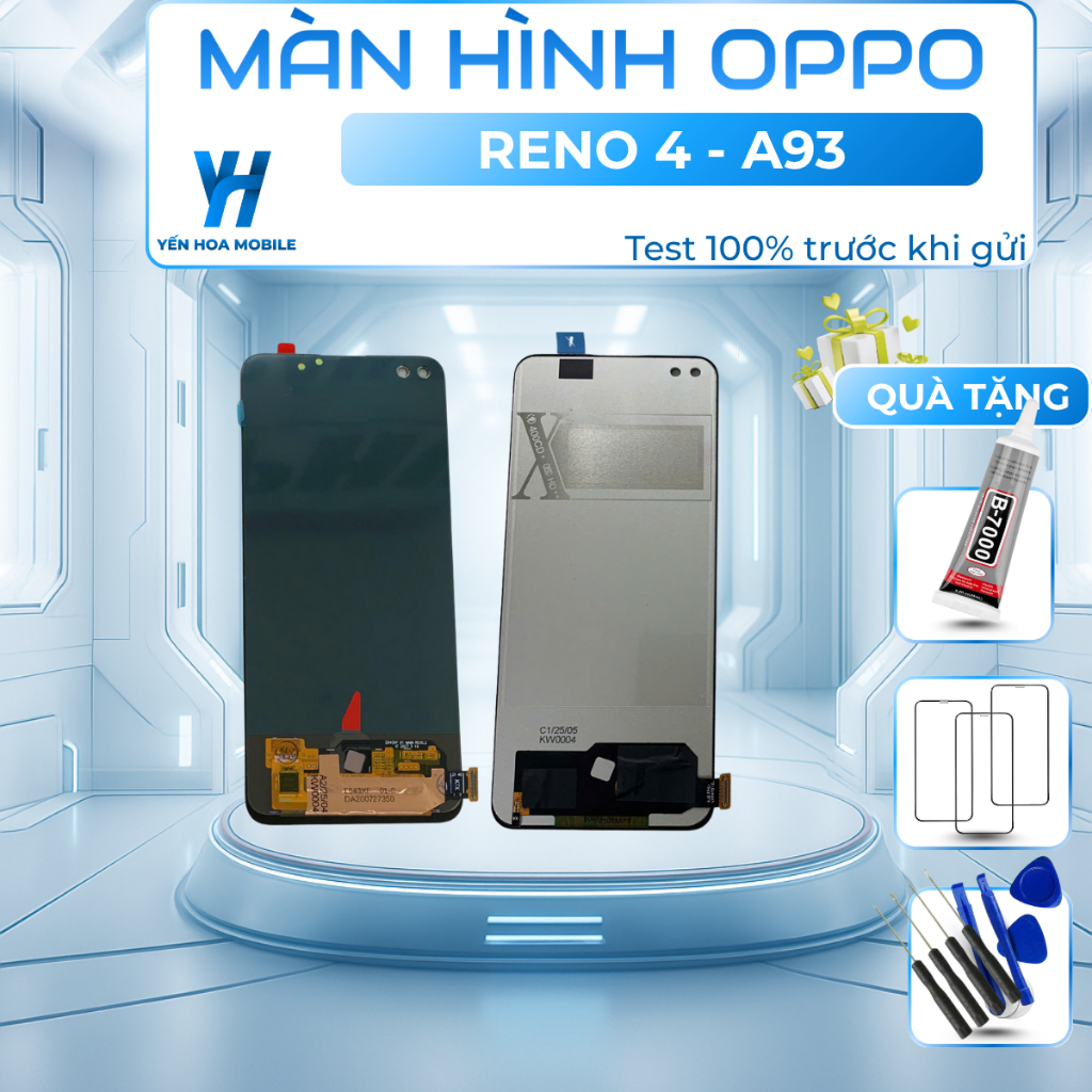 Replacement screen for RENO 4- 4G, OPPO A93- 4G, RENO 4F, RENO 4 LITE ...