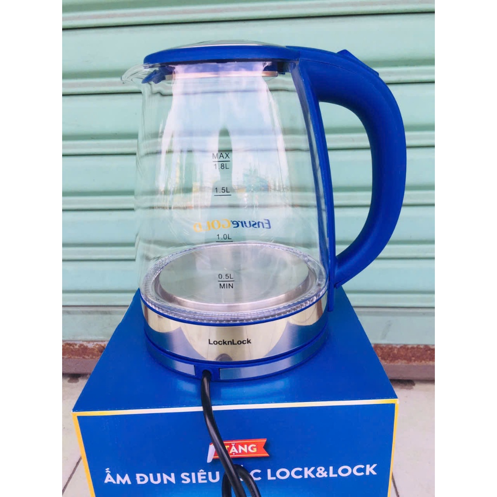 Lock&Lock Glass Electric Kettle 1.8 Liter | Shopee Philippines
