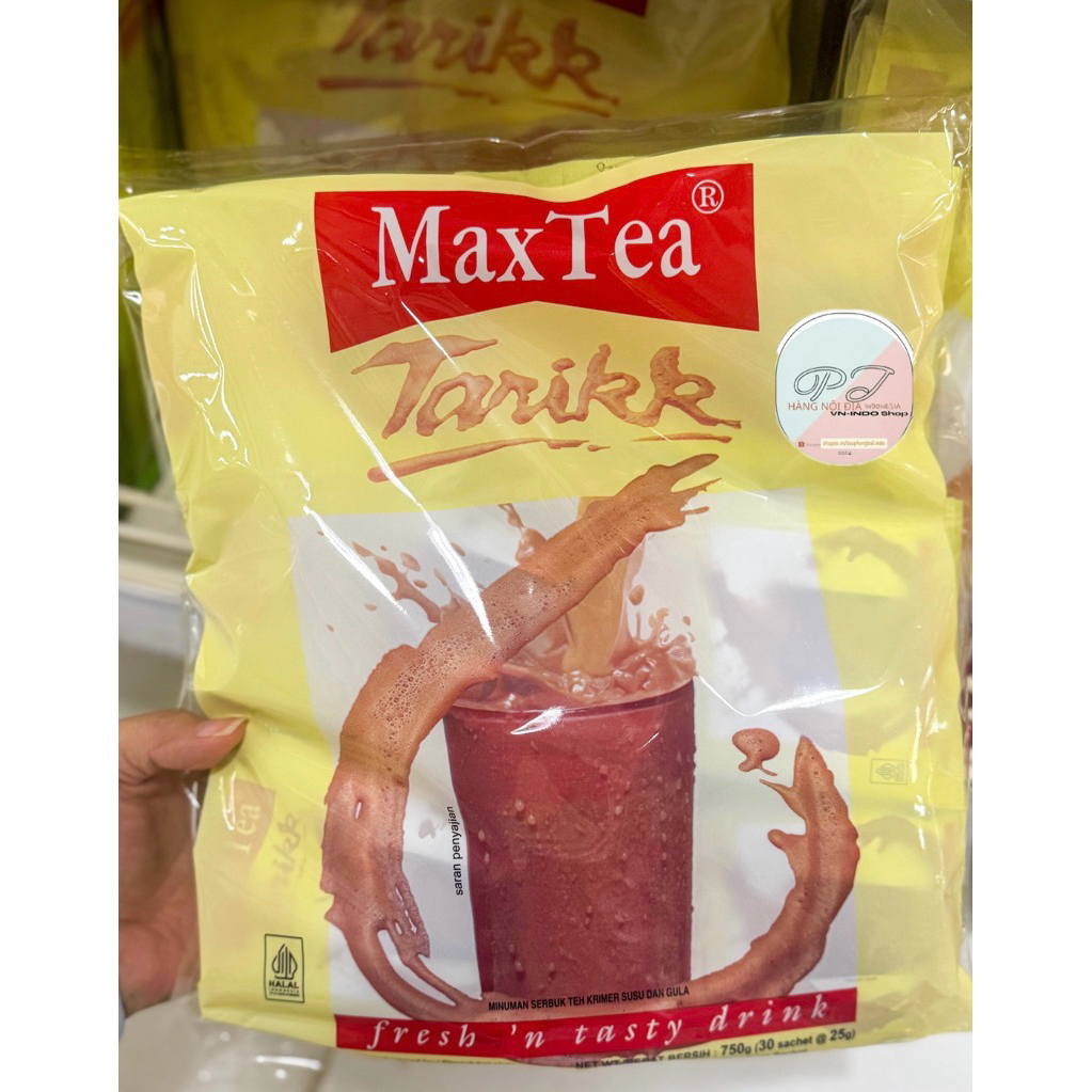 Indonesian MaxTea Tarik milk tea (30 packs x 25g) | Shopee Philippines