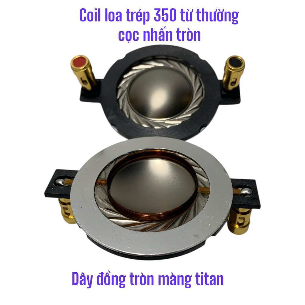 Trebl 350 titanium membrane speaker cone, round push rod - price for 1 ...