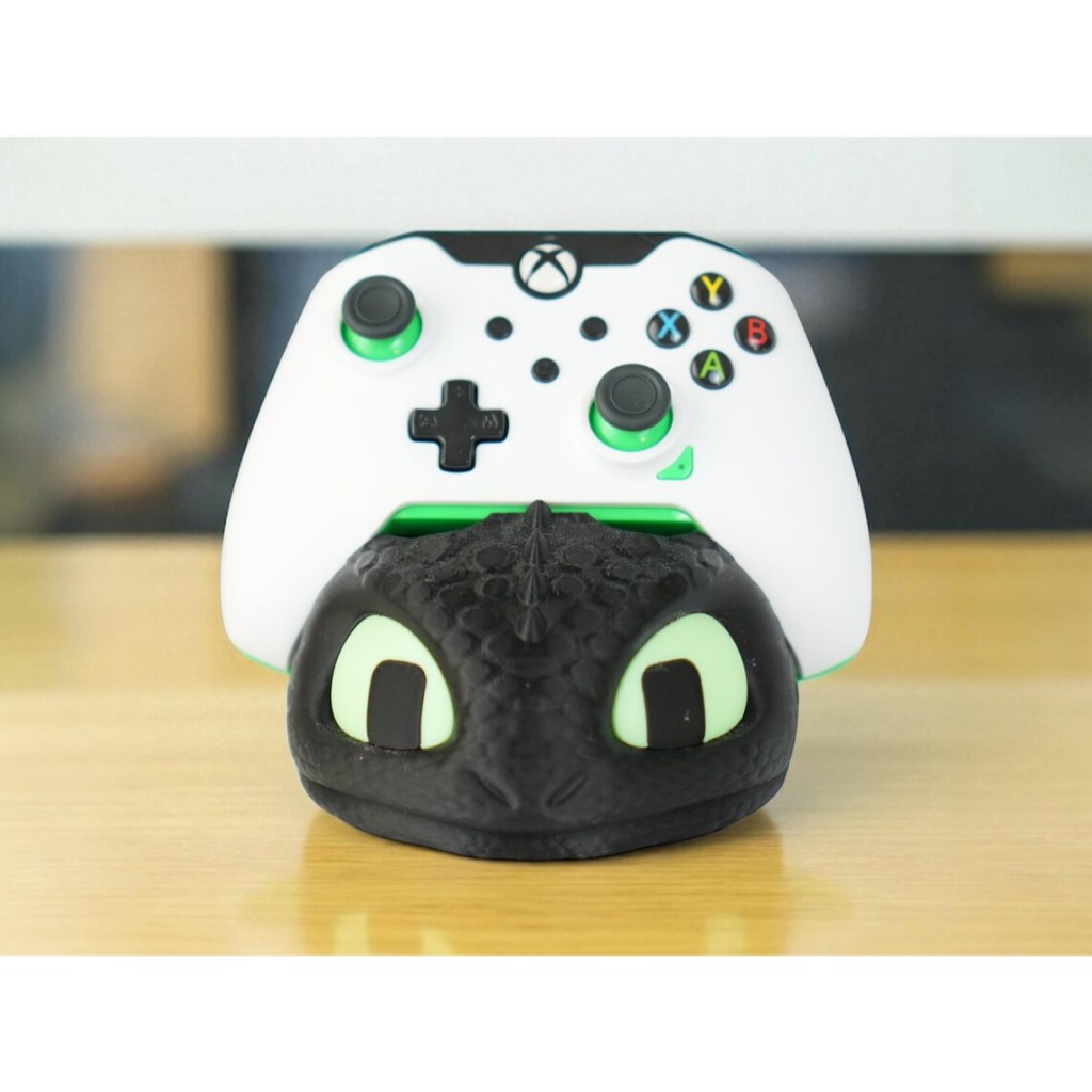 Controller base for XBOX/PS4/PS5/Switch 3D Plastic Toothless Dragon ...