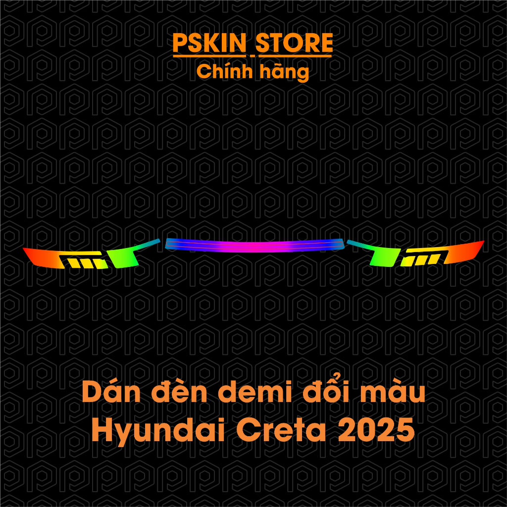 Decal stickers to change demi light color for Creta 2025-2026, daylight ...