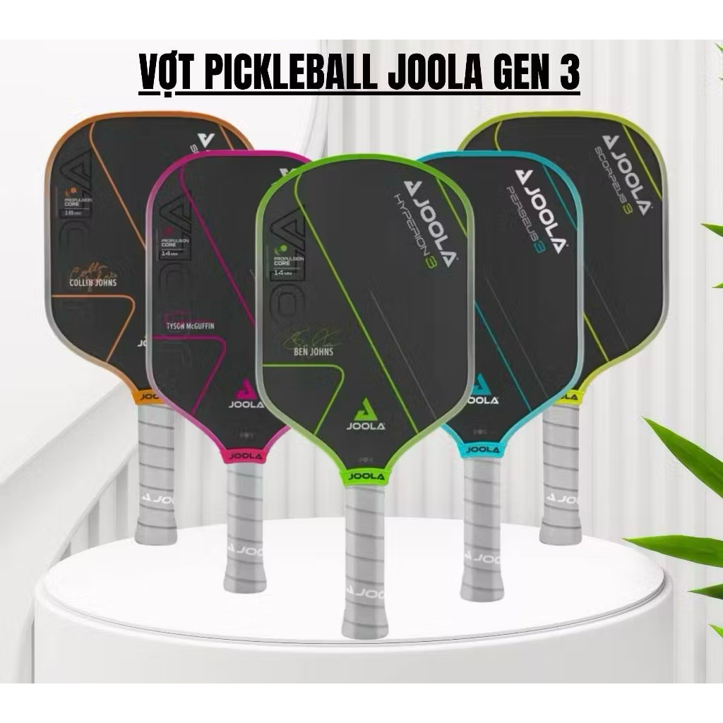 JOOLA BEN JOHNS PERSEUS 3 16MM 1:1 rep, super rough surface, good swirl ...