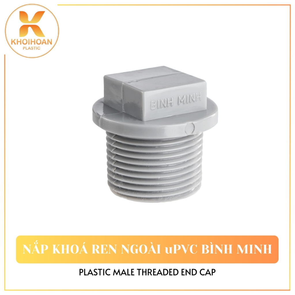 Combo of 10 Binh Minh uPVC Plastic Locking Caps, Seals, External ...