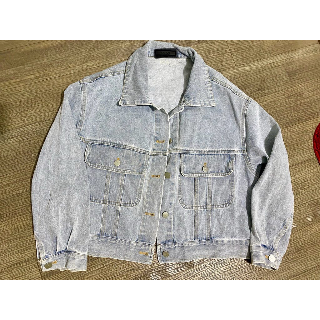 Jacket jean (2hand ) | Shopee Philippines