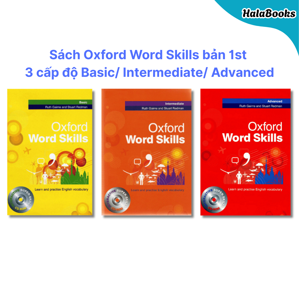 Oxford Word Skills book 1st version - 3 levels Basic/ Intermediate ...
