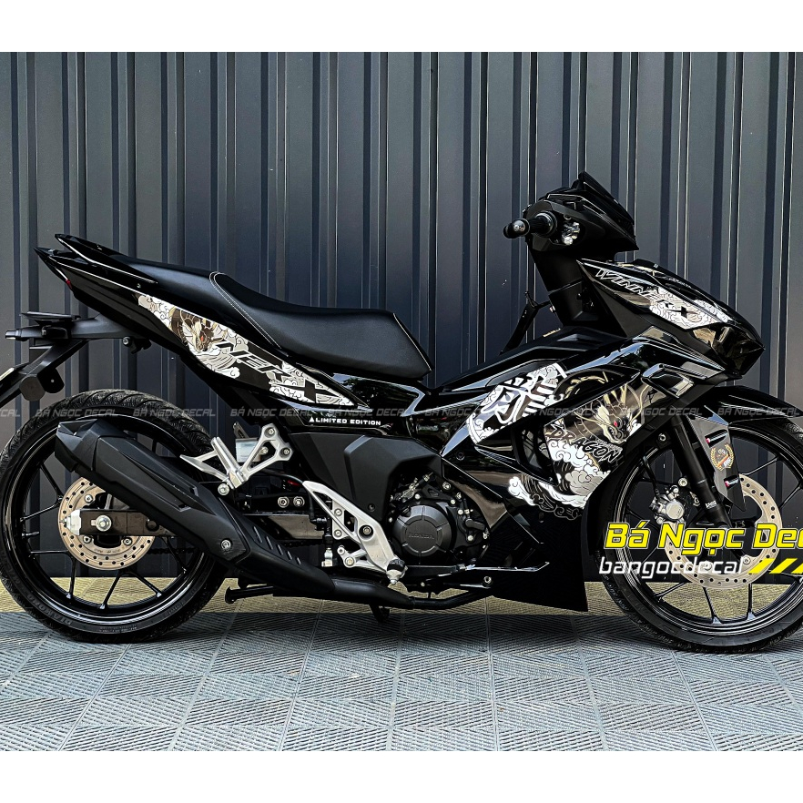 Winner X V3 V4 Dragon car sticker in Glossy Black, Matte Black | Shopee ...