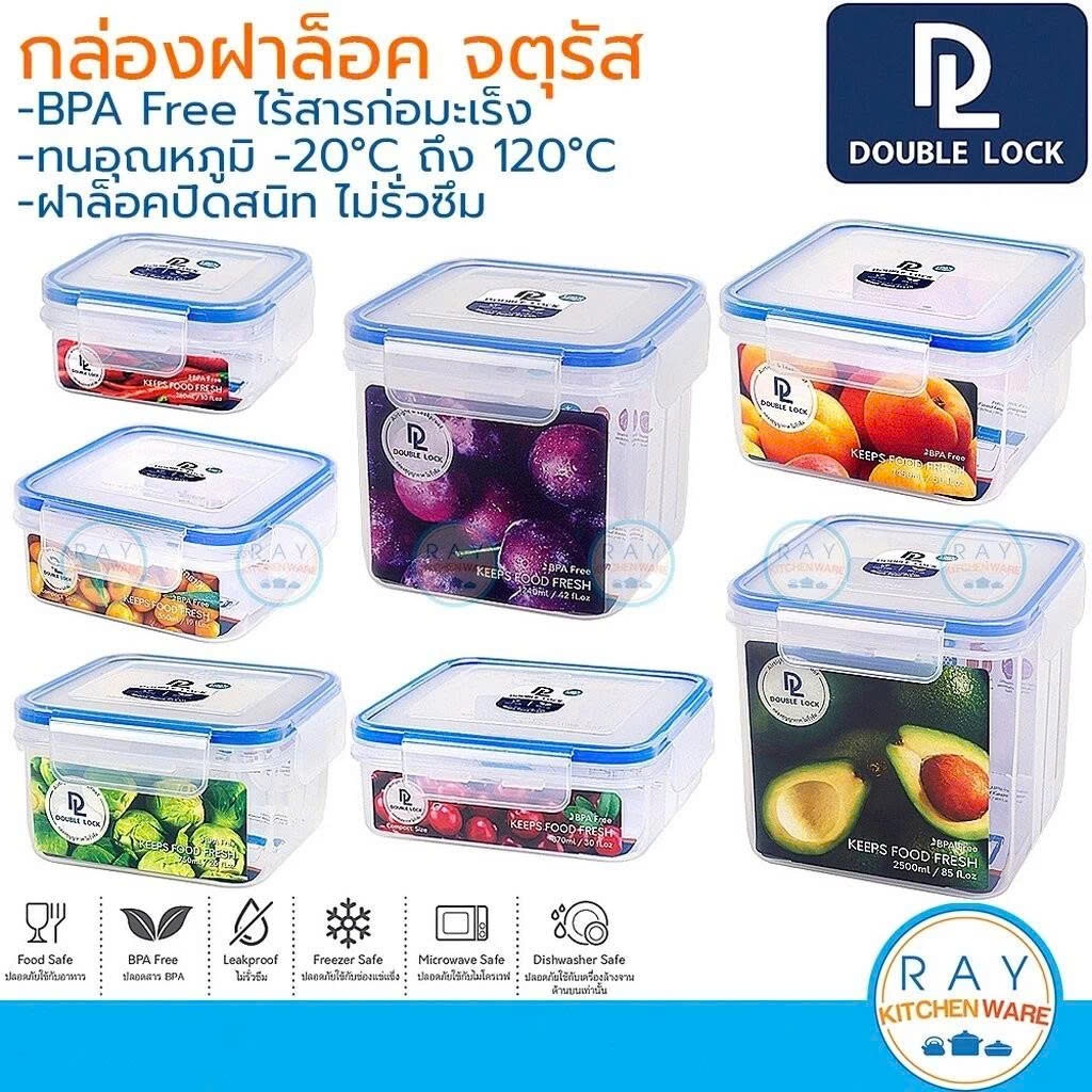 JCJ Thailand Plastic Food Containers, Space-Saving, Safe, Health ...