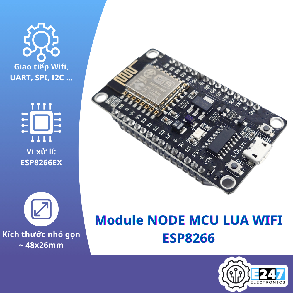 NODEMCU LUA WIFI ESP8266 Module | Shopee Philippines