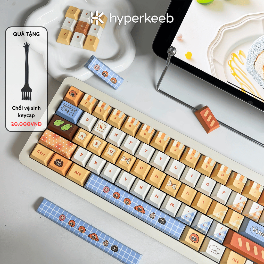Lovely Labubu Keycap, High Quality PBT Plastic with Cherry Profile Dye ...