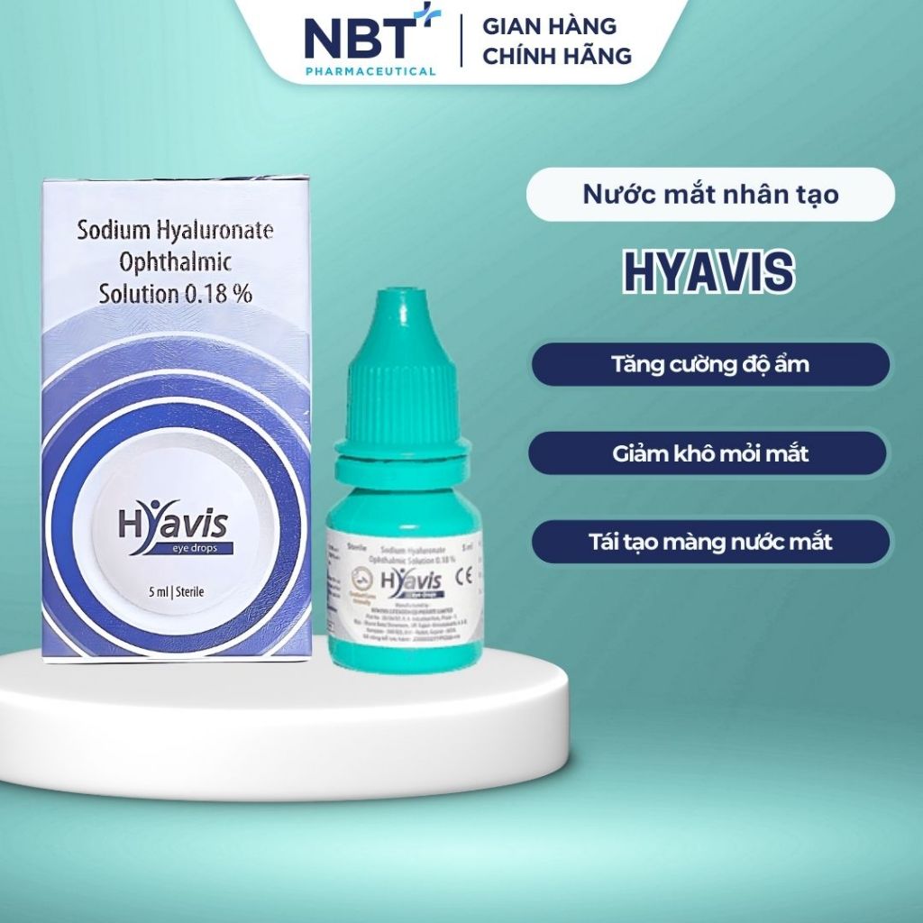 HYAVIS artificial tears - Moisturizing eye drops for contact lenses ...