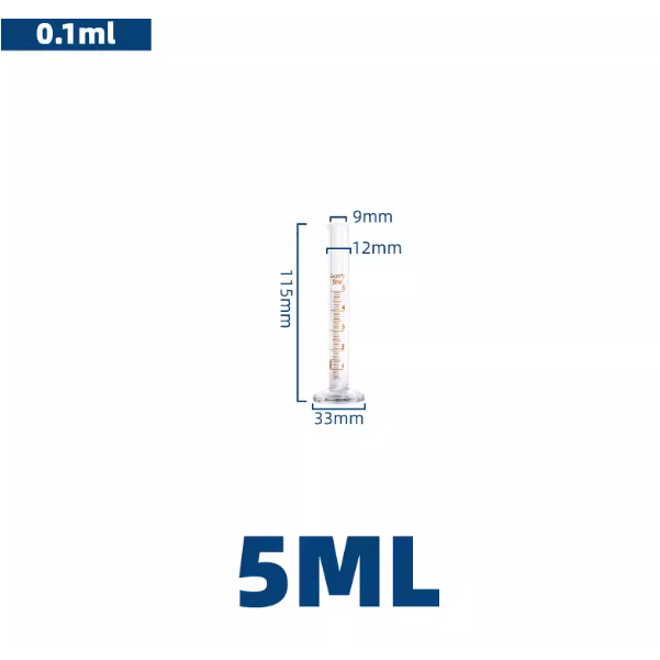 Graduated Glass Measuring Tube 5ml–1000ml | Laboratory Measuring Tube ...