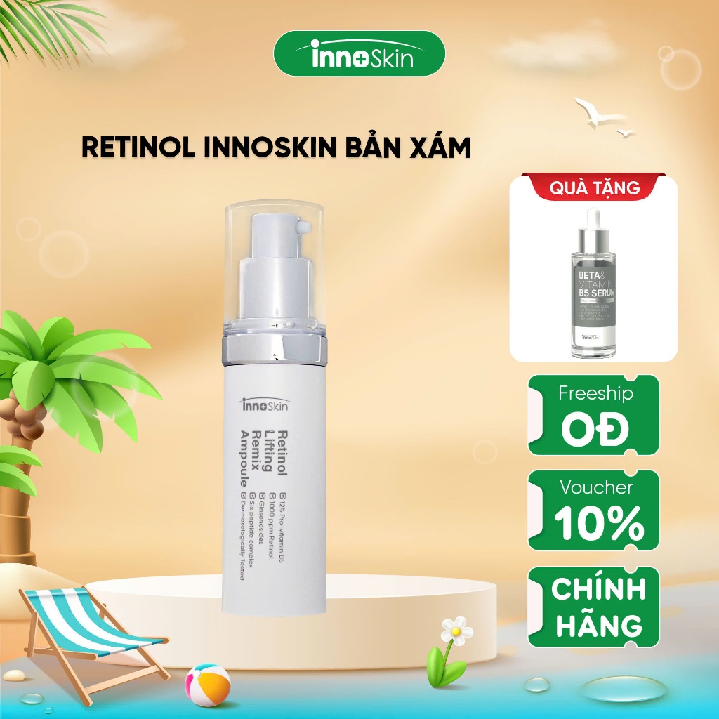 Innoskin Lifting Remix Ampoule Retinol Essence 30ml (New Model) - Free ...