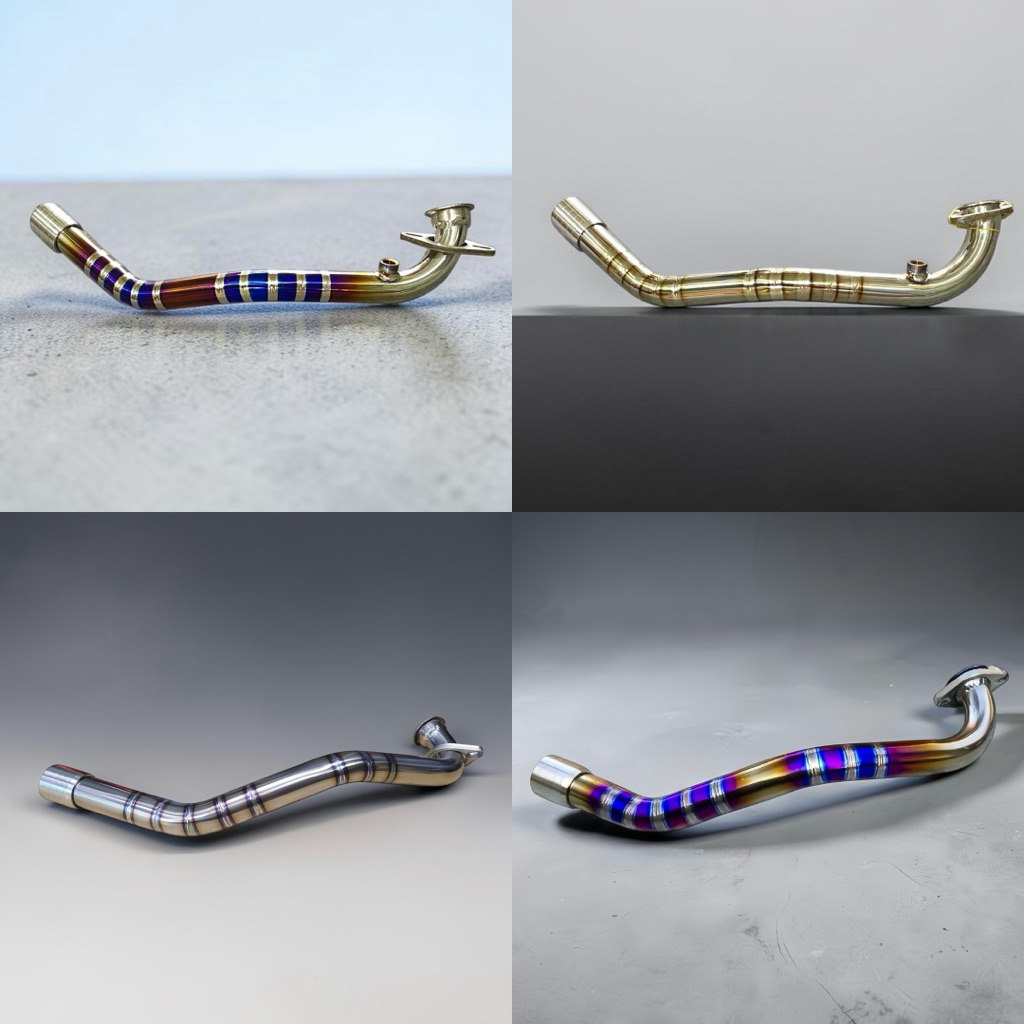 Stylo-Vario-Ab 160 titanium neck with cnc stitching and pat | Shopee ...