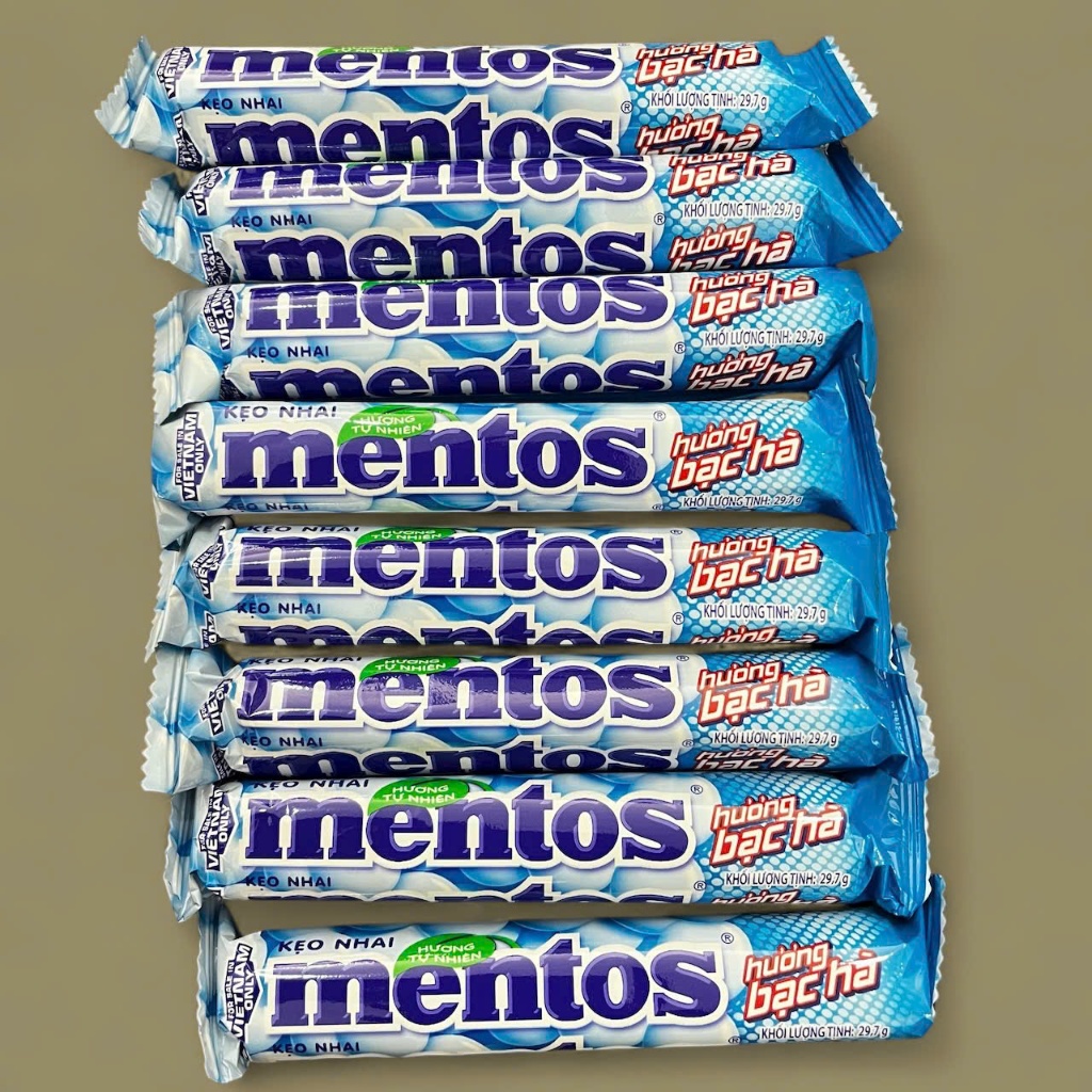 Mentos Mint Candy (Box of 16 bars) | Shopee Philippines