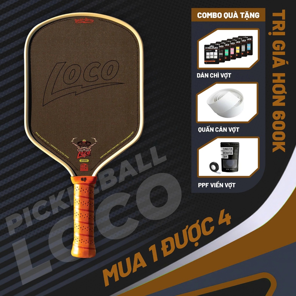 Bread and Butter Loco Power Foam Paddle