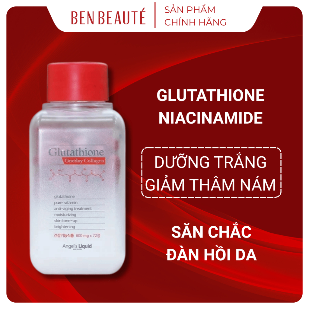 glutathione one day collagen seouldubai | Angel's Liquid Glutathione One Day Collagen 72 pills 1 Bottle  A bright flawless younger looking skin full of moisture ♥️ Keeps your  skin main image 1