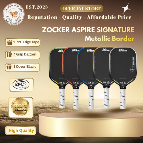 Zocker Aspire Pickleball Paddle — Power, Control, Spin