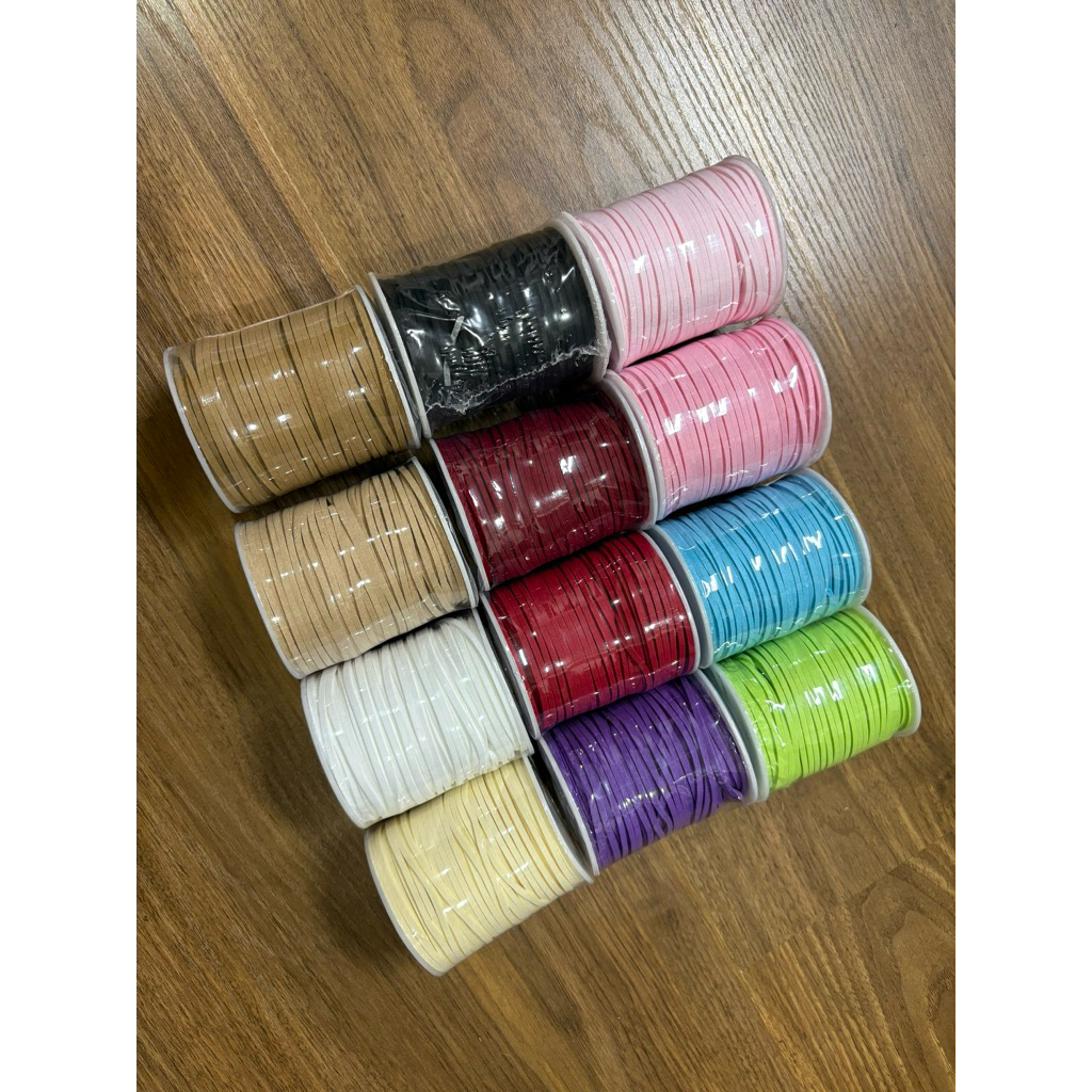50 YARD ROLL SUEDE RIBBON (~46M) | Shopee Philippines