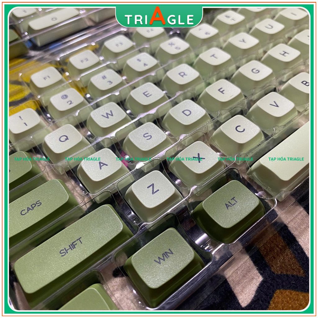 Matcha Keycap | XDA Profile | PBT material | DyeSub | Set of 124 Keys ...