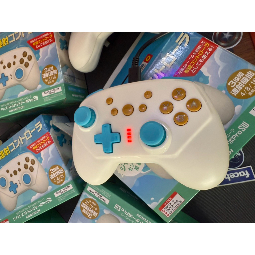 GAMETECH Wireless Battle Pad Turbo Pro SW