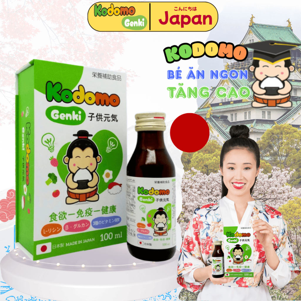 Kodomo Genki Syrup – Delicious Syrup for Children, Increases Immunity ...