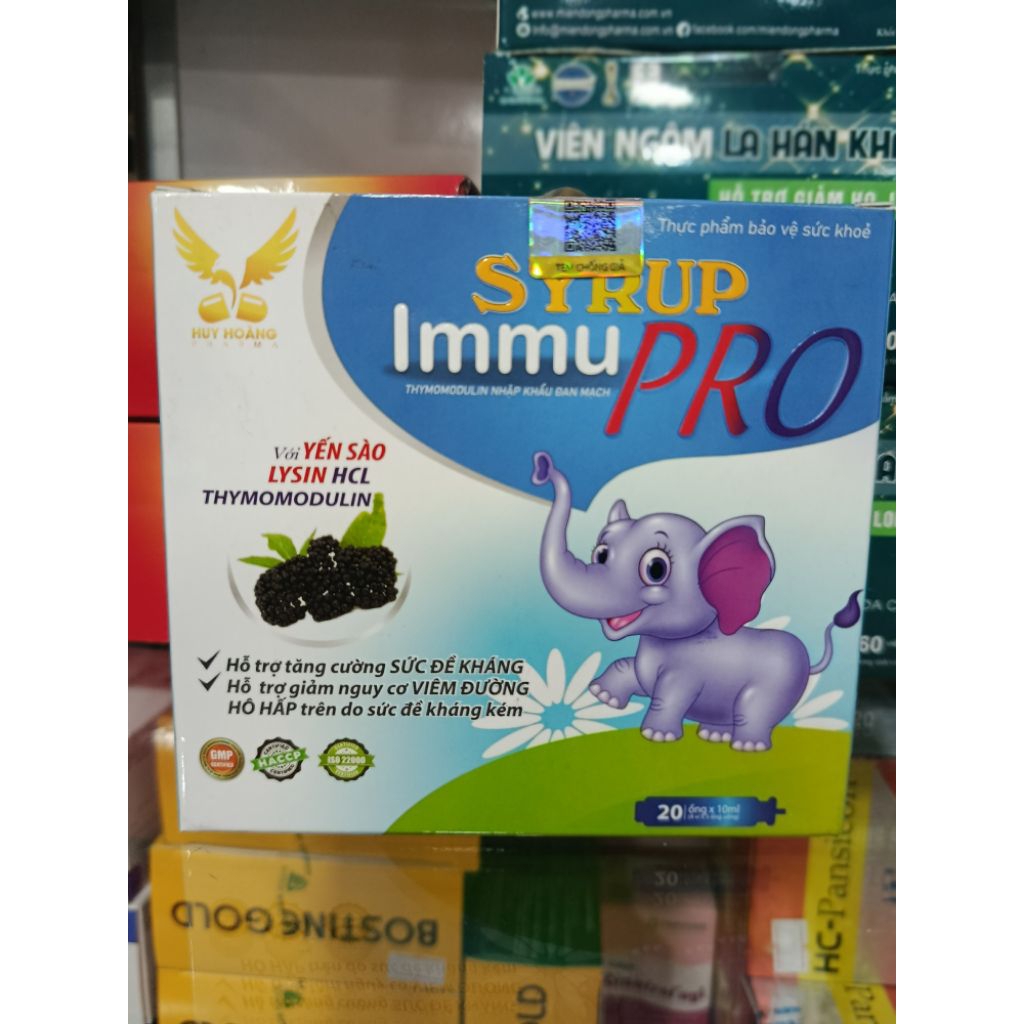 [genuine]Imu Pro Syrup helps increase resistance (box of 20 tubes ...
