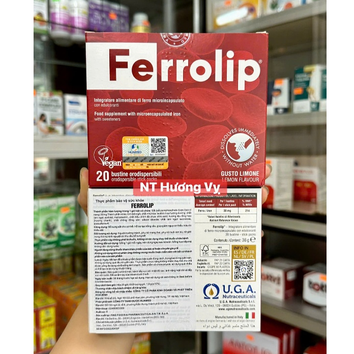 Ferrolip biological iron for pregnant mothers and anemic people - Does ...