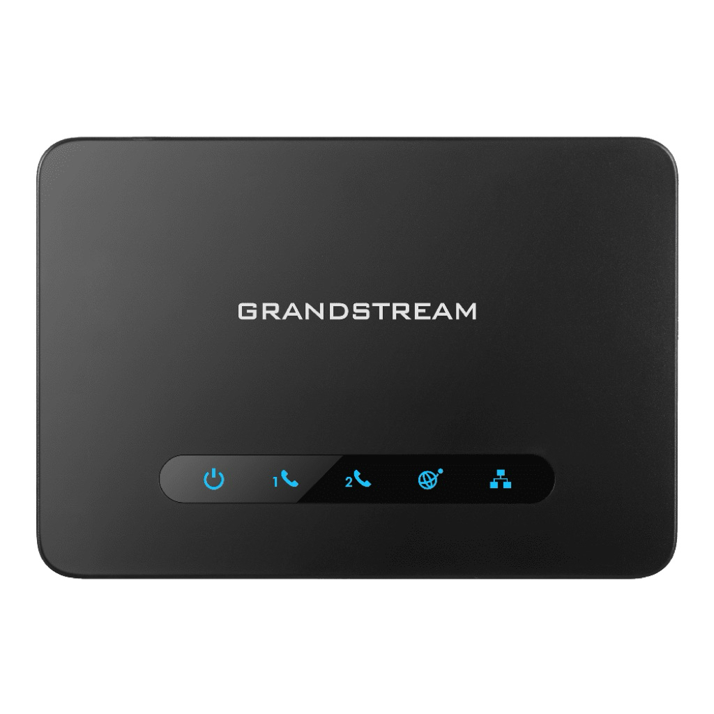 VOIP GRANDSTREAM HT812 terminal. converts from VOIP to analog desk ...